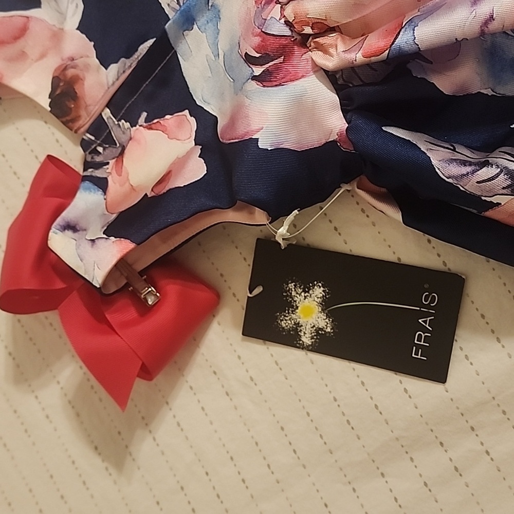 Flowers dress size 2T - Picture 3 of 4